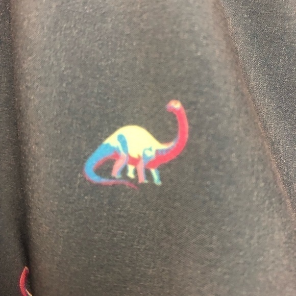 Bonobos Swim Trunks Shorts Lined Blue Dinosaur Print Bungee Drawstring Men’s XXL - Picture 4 of 9